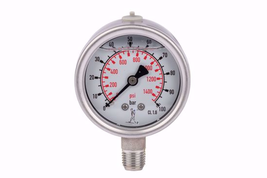 Afbeelding van Indicatie manometer 100 bar